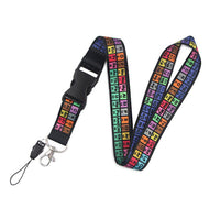 Periodic Table of Elements Lanyard, Key Chain And Cell Phone Rope [KNOW YOUR FACTS]