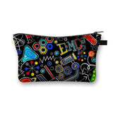 Cute Math and Science Cosmetic Bag [LOOK YOUR BEST IN MEETINGS]