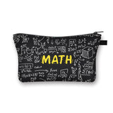 Cute Math and Science Cosmetic Bag [LOOK YOUR BEST IN MEETINGS]