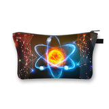 Cute Math and Science Cosmetic Bag [LOOK YOUR BEST IN MEETINGS]