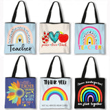 Cute Teacher Totes [BRIGHT, COLORFUL AND A LARGE SIZE]