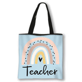 Cute Teacher Totes [BRIGHT, COLORFUL AND A LARGE SIZE]