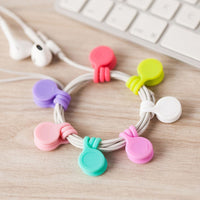 Colorful Magnetic Cord Tidies. [Never Lose Your Bits Ever Again!]