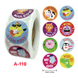 500 Cute Zoo Animal Or Positive Praise Stickers